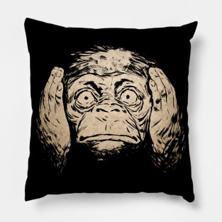 Hear No Evil Pillow