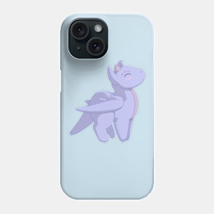 Blue Chibi Dragon Phone Case