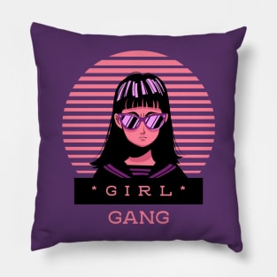 girl gang Pillow