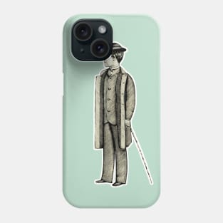 Vintage well dressed teenager 19th century Phone Case