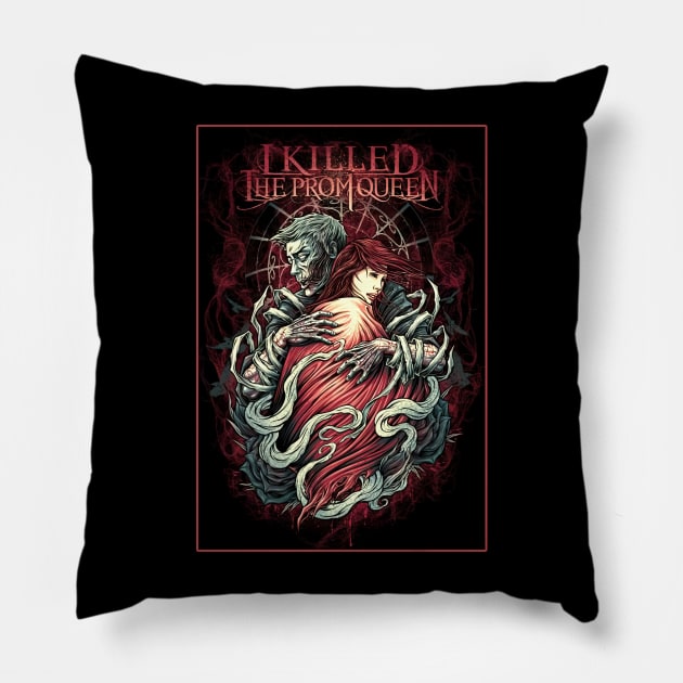 I Killed the Prom Queen 1 Pillow by Edwin Vezina