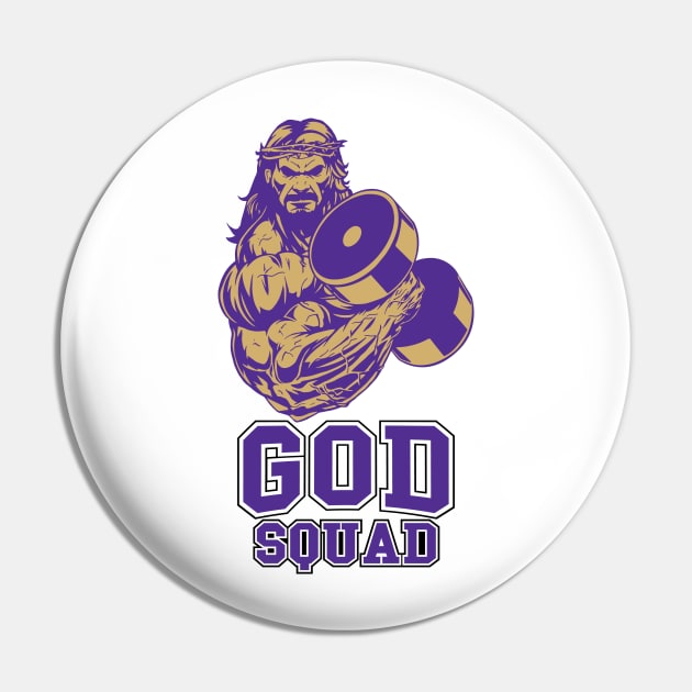 Kelvin's God Squad Pin by RevLevel