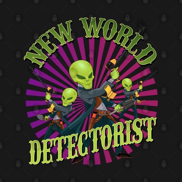 Metal Detecting Aliens - New world Detectorist by Windy Digger Metal Detecting Store