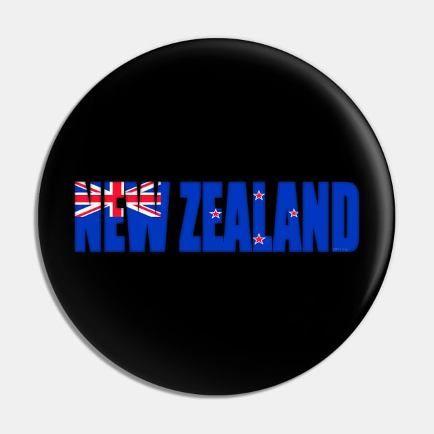 New Zealand Pin by SeattleDesignCompany