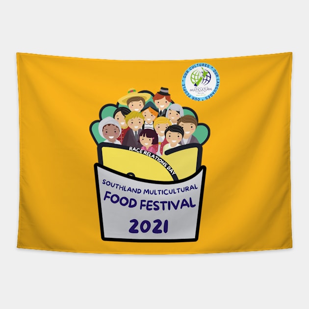 food festival SMC 2021 Tapestry by Roger D