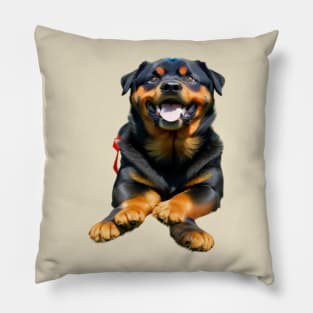 Rottweiler dog Pillow