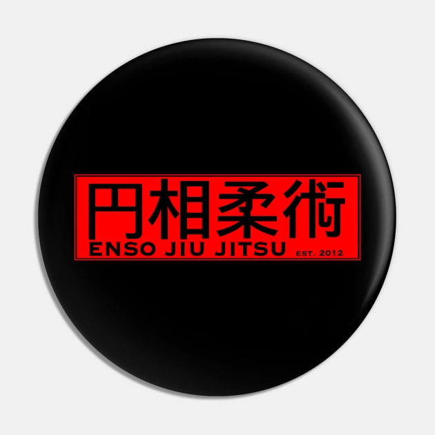 Enso Jiu Jitsu 2020 Design Pin by eokakoart