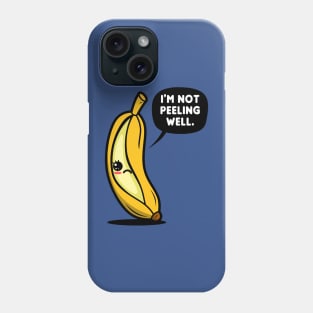 Cute Funny Kawaii Emo Sad Clever Pun Banana Emo Cartoon Phone Case