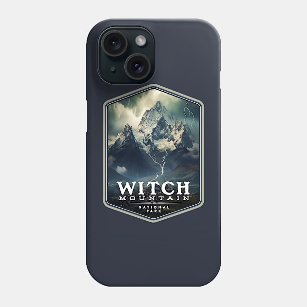 Witch Mountain National Park Phone Case by MindsparkCreative