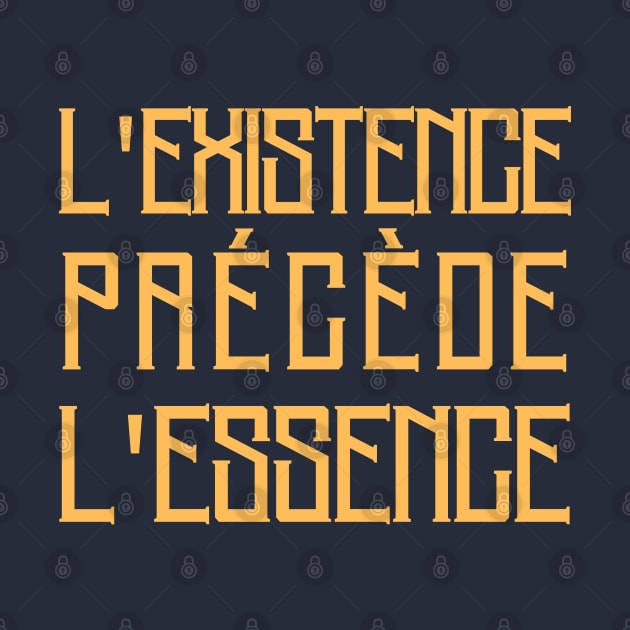 L&#39;existence précède l&#39;essence by artbleed