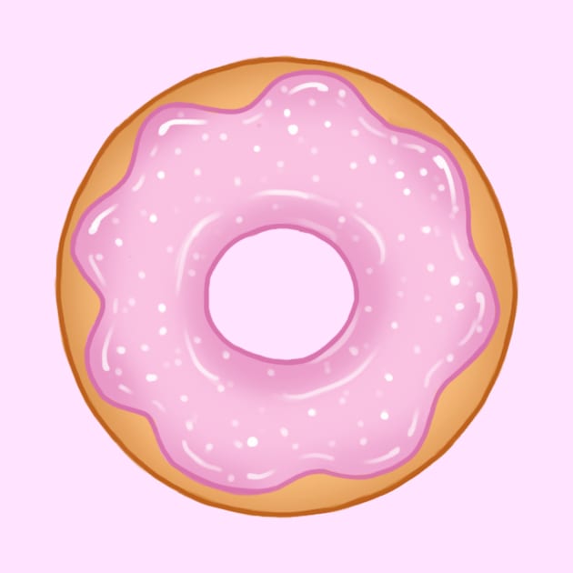 Pink Donut by MidaDesigns1