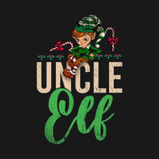 Christmas Uncle Elf Festive Xmas T-Shirt