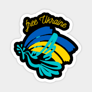 free Ukraine Magnet