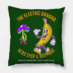 The Electric Banana Pillow