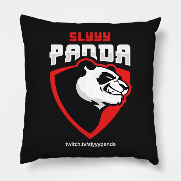 Slyyypanda Official Logo Pillow by slyyypanda