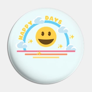 Happy Days Sunrise Pin