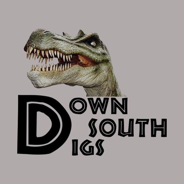 Dino and Logo by downsouthdigs