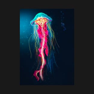 Giant Glowing Jellyfish T-Shirt