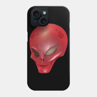 Red Alien Creature Phone Case