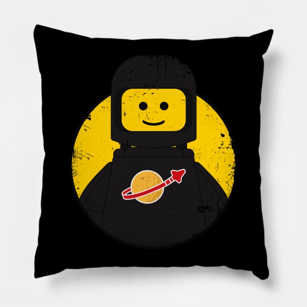 Black Astro Pillow by The Brick Dept