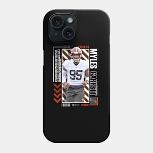 Myles Garrett Paper Version 10 Phone Case