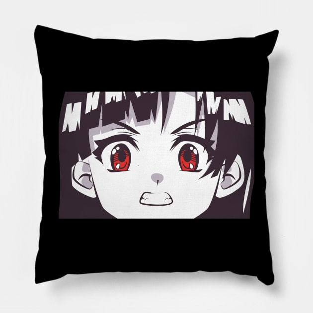 Anime girl Pillow by katanya78