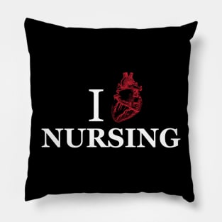 Nurse - I love nursing Pillow