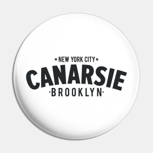 Canarsie Vibes NY  - Brooklyn, minimal Apparel Pin