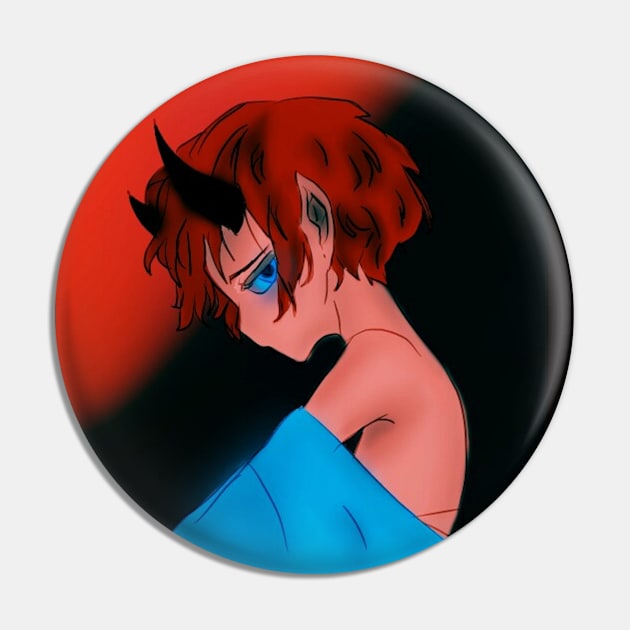 little devil Pin by CainWoo