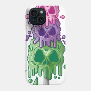 ice skull Phone Case