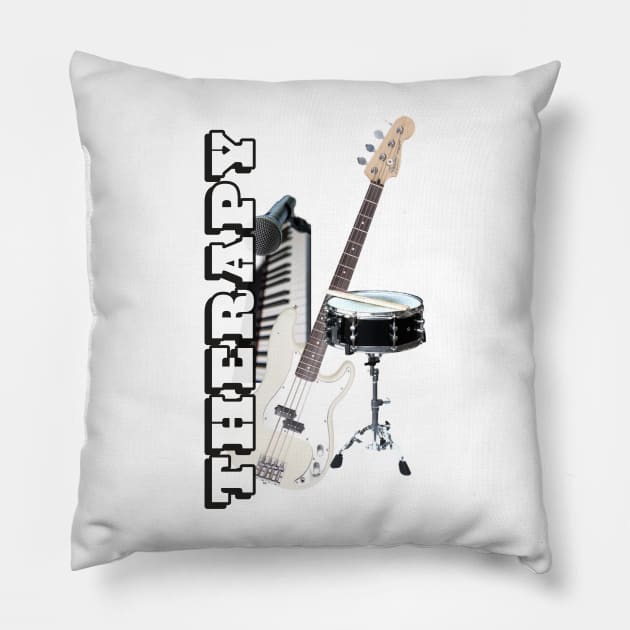 Music Therapy Pillow by Rockers Media