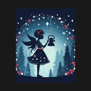 Christmas fairy in Forest T-Shirt