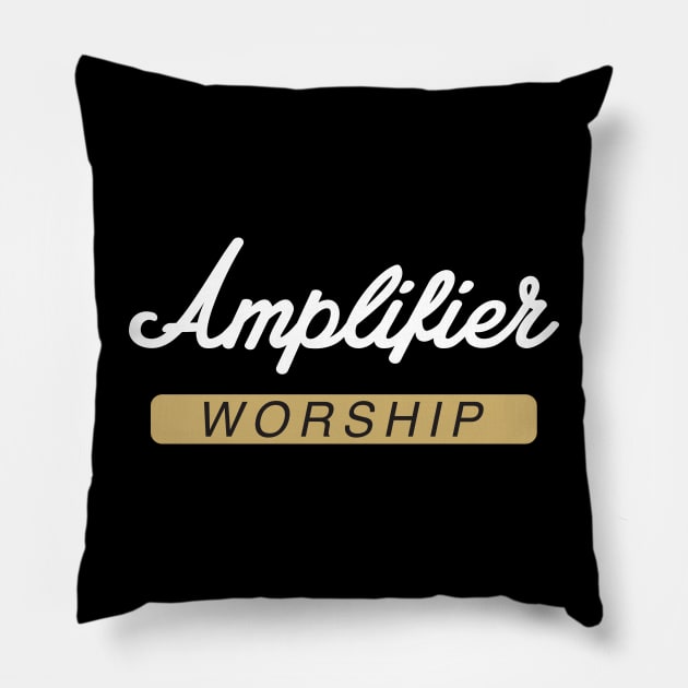 Amplifier Worship Plexi Pillow by OBSUART