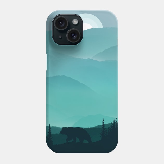 Smoky Mountains National Park Mountain Phone Case by Tonibhardwaj