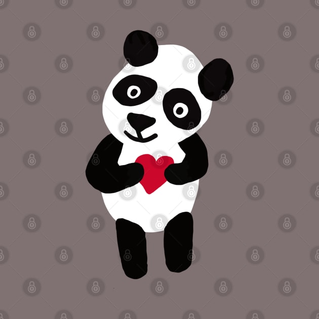 Panda bear cute wildlife animal by PrincessbettyDesign