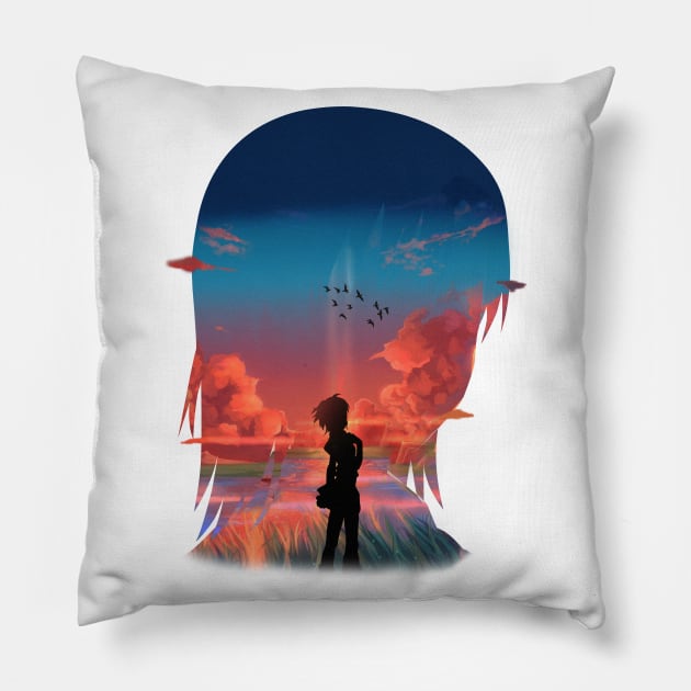 misaka mikoto Pillow by artmedia8