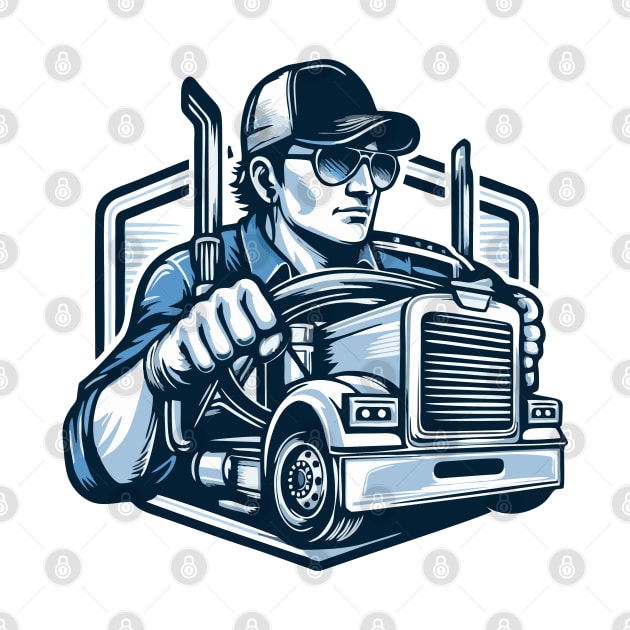 trucker by artoriaa