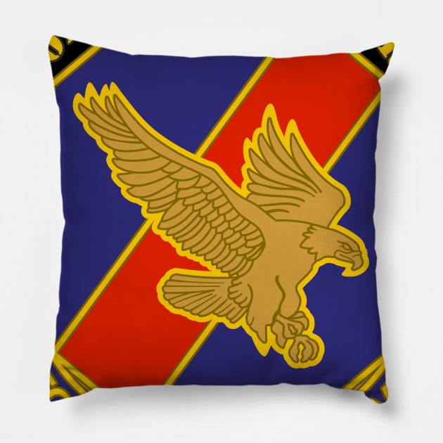 77th Combat Aviation Brigade Pillow by MBK