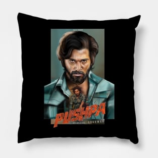 Allu Arjun Painting Pillow