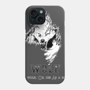 the wolf Phone Case