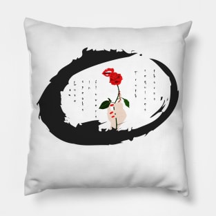 Red Lips, Roses, Thorns and Blood, Truth of Love Pillow