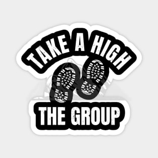 Take A Hike The Group - Shoesprint Pict Magnet