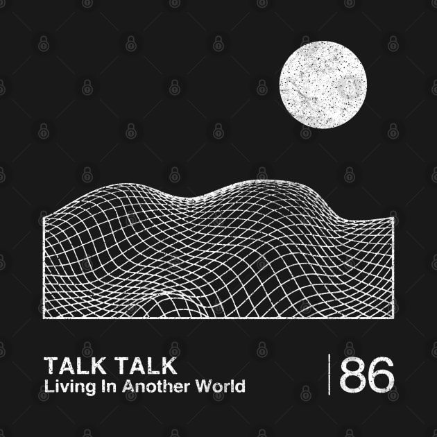 Talk Talk / Minimalist Graphic Artwork Design by saudade