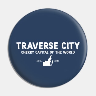 Traverse City, Michigan's Cherry Capital Pin