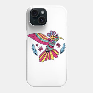 Beautiful Tribal Humming Bird Phone Case