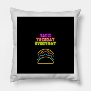 Taco Tuesday Everday Pillow