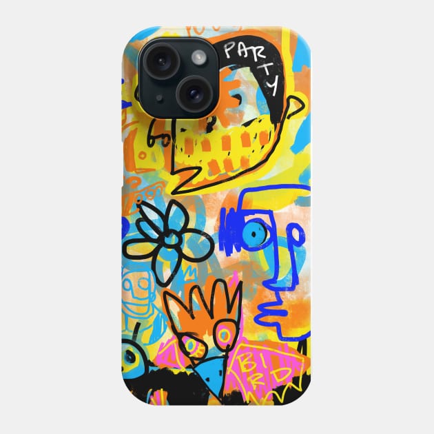 art brut Phone Case by Angel Rivas