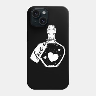 Love in a bottle Phone Case