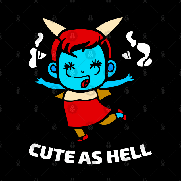 Cute as Hell Little Cute Demon Girl by tatadonets