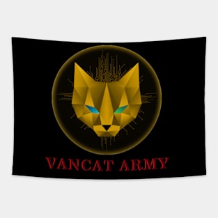 Vancat Army Tapestry